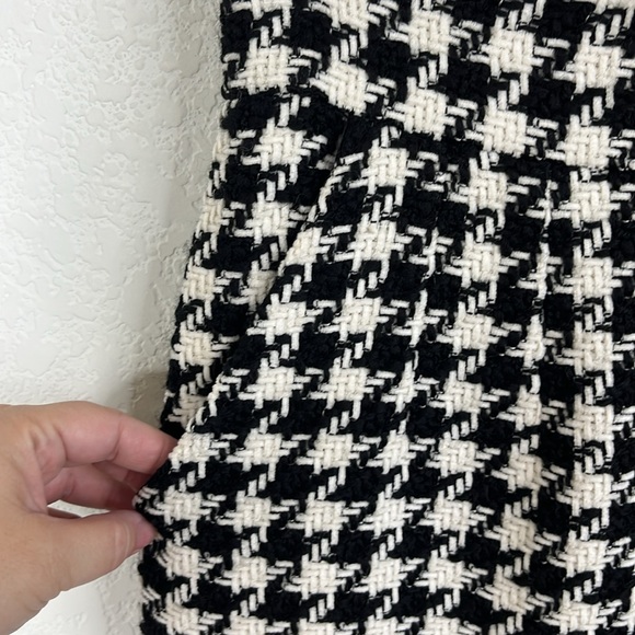 Dolce & Gabbana Pied De Poule Wool Long Macro Maxi Skirt - Picture 5 of 12